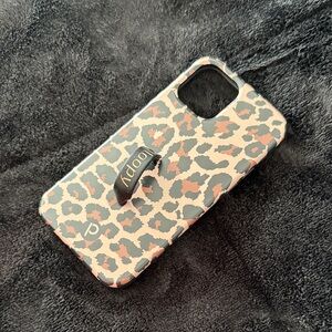 Loopy Case Wild Pattern Phone Case - Black and Cream